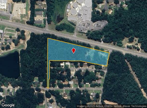  1199 E James Lee Blvd, Crestview, FL Parcel Map