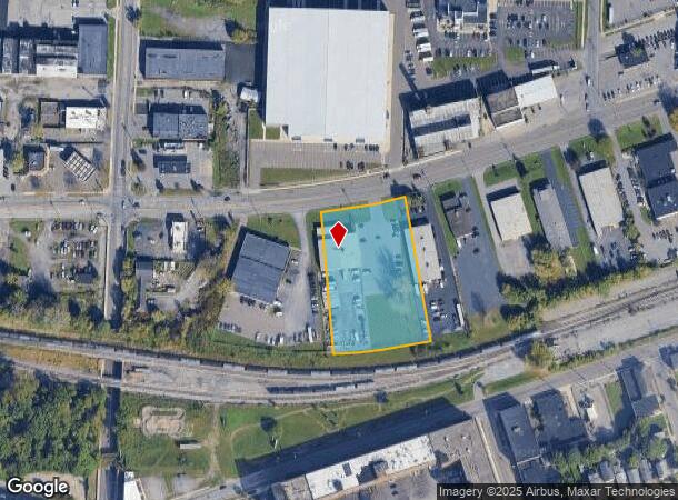  721 Erie Blvd W, Syracuse, NY Parcel Map
