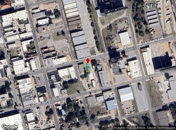  308 E Houston St, Sherman, TX Parcel Map