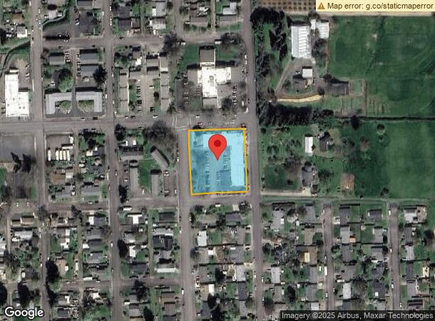  520 Birch St, Junction City, OR Parcel Map