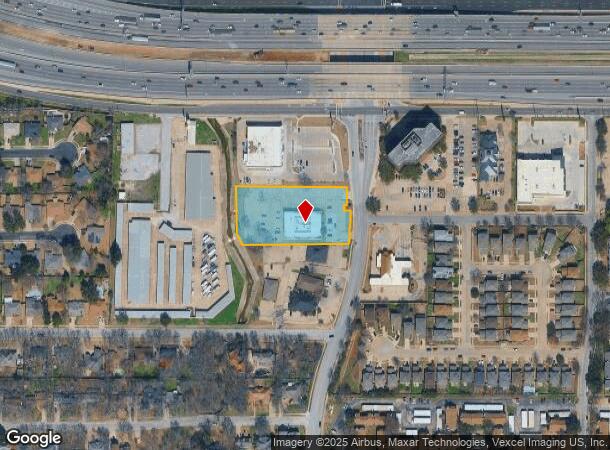 1809 Forest Ridge Dr, Bedford, TX Parcel Map