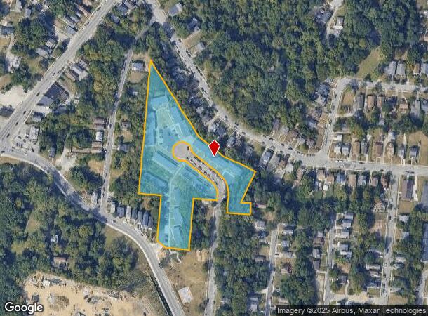 3614 Irving St, Cincinnati, OH Parcel Map