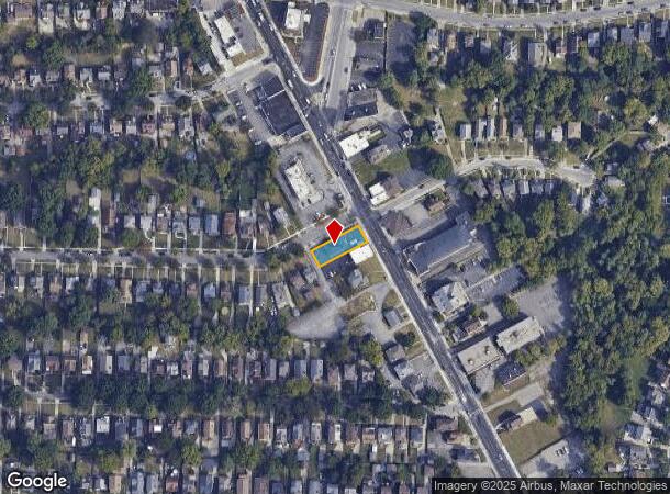  4997 Glenway Ave, Cincinnati, OH Parcel Map