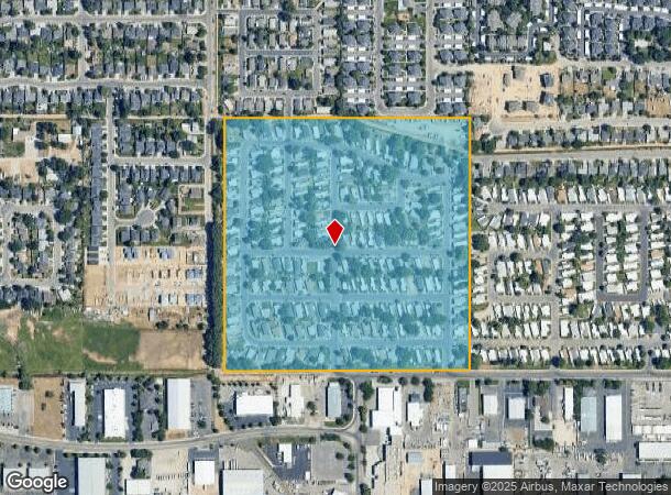  501 W Greenleaf St, Boise, ID Parcel Map