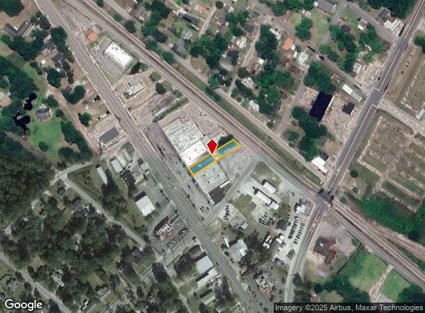 Elm St W, Hampton, SC Parcel Map