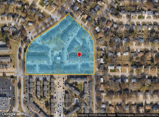 3110 N 97Th St, Omaha, NE Parcel Map