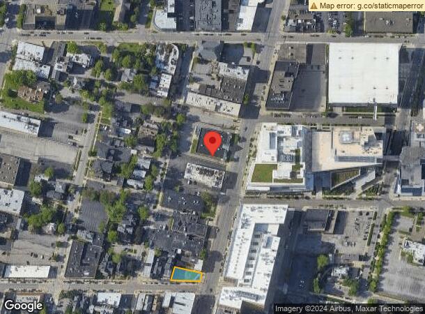  942 Main St, Buffalo, NY Parcel Map