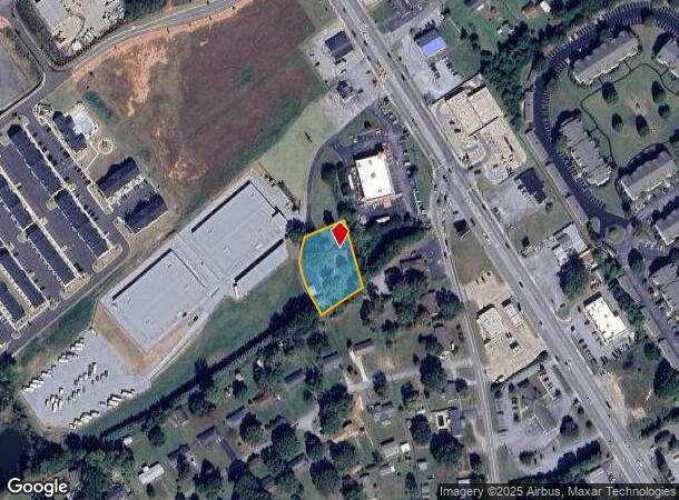 125 Mccullugh Rd, Boiling Springs, SC Parcel Map