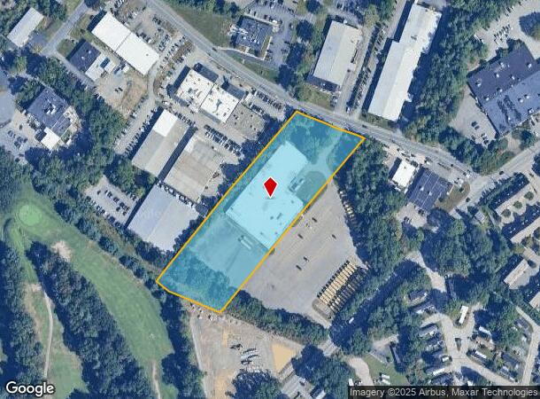  1299 County St, Attleboro, MA Parcel Map