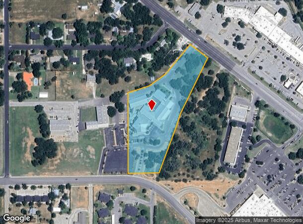  1407 E Main St, Fredericksburg, TX Parcel Map