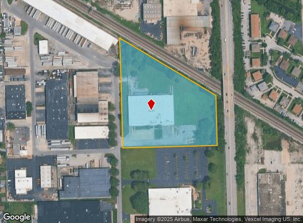 12520 S Pulaski Rd, Alsip, IL Parcel Map