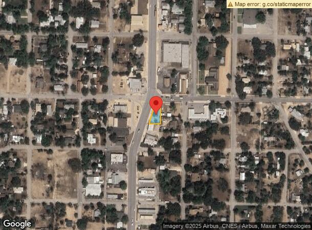  1209 S Bridge St, Brady, TX Parcel Map