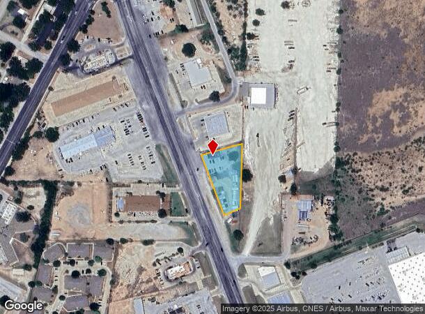  2105 S Bridge St, Brady, TX Parcel Map
