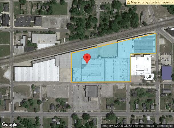  1106 E Seymour St, Muncie, IN Parcel Map