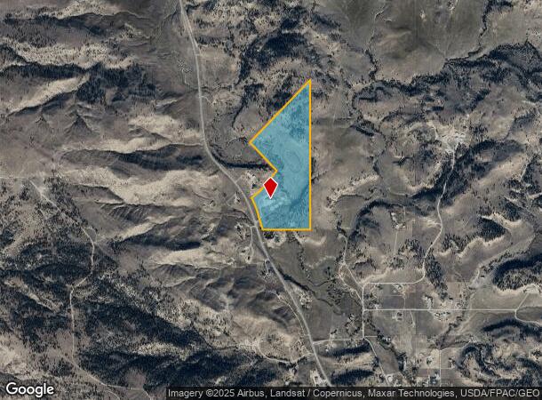 390 Rapelje Rd, Columbus, MT Parcel Map