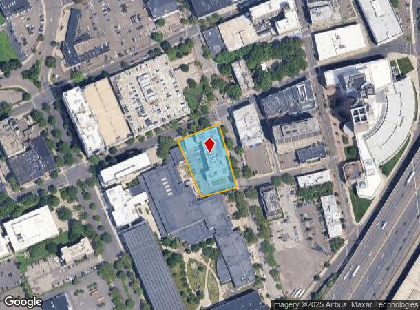  925 Broad St, Bridgeport, CT Parcel Map