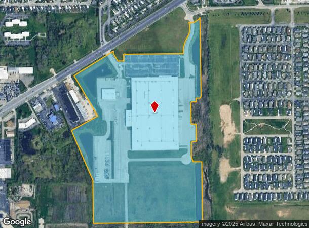 9215 Pendleton Pike, Indianapolis, IN Parcel Map