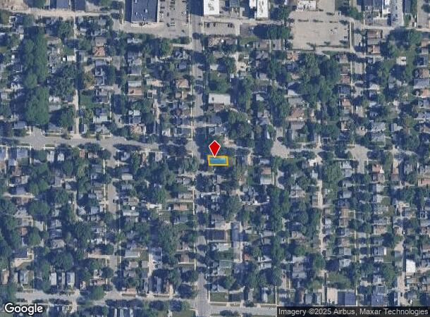  1058 Alpine Ave Nw, Grand Rapids, MI Parcel Map
