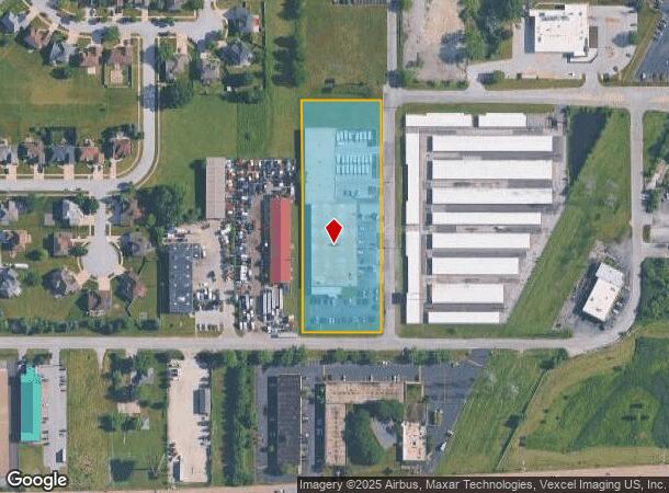  2200 Bernice Rd, Lansing, IL Parcel Map