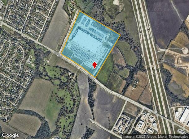  2000 E Pecan St, Pflugerville, TX Parcel Map