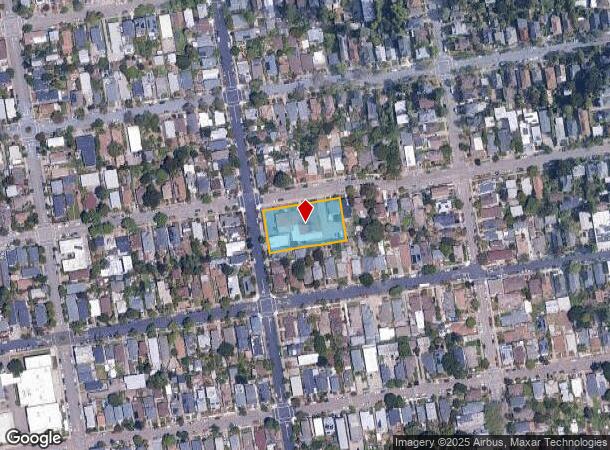  1716 Carleton St, Berkeley, CA Parcel Map