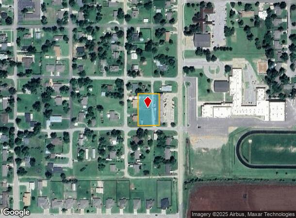 605 S Cimarron Rd, Tuttle, OK Parcel Map