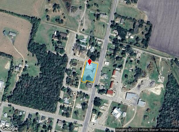 405 Main St, Tivoli, TX Parcel Map