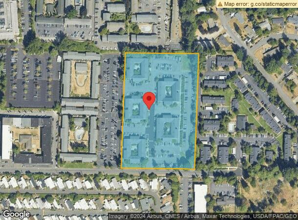  3602 S 180Th St, Seatac, WA Parcel Map