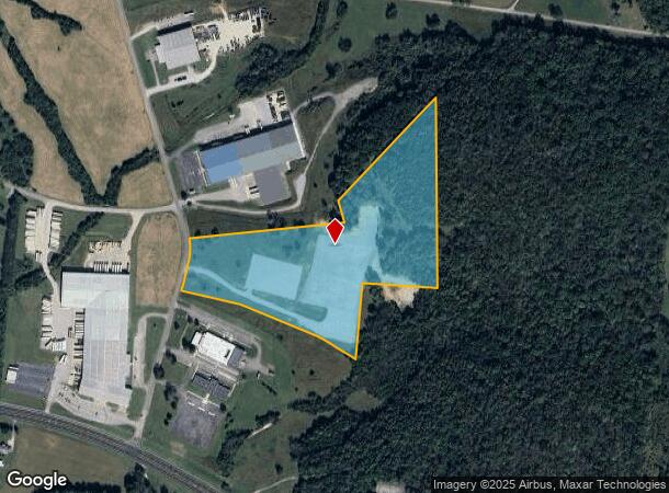 Bullington Dr, Fayetteville, TN Parcel Map