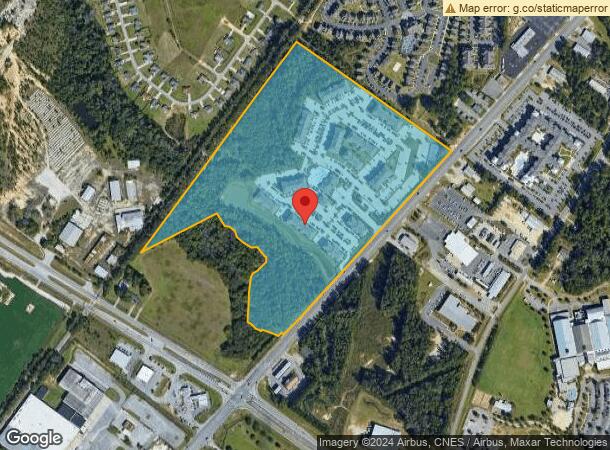  831 S Main St, Statesboro, GA Parcel Map