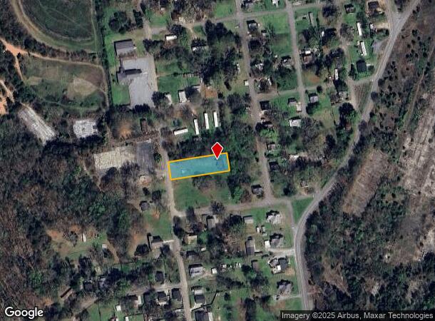 1202 Evergreen St, Anderson, SC Parcel Map