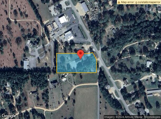  1734 S Main St, Poplarville, MS Parcel Map