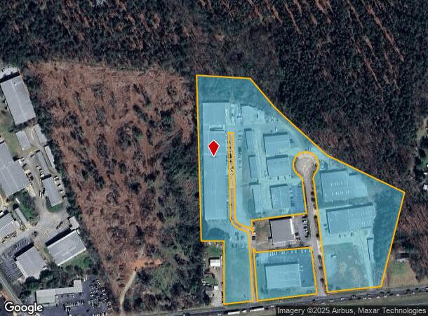  135 Grace Dr, Easley, SC Parcel Map