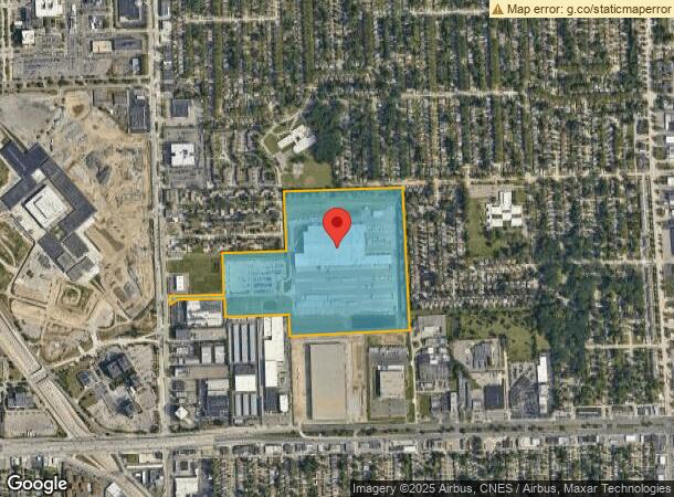  21200 Greenfield Rd, Oak Park, MI Parcel Map