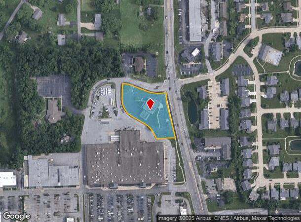 10633 Coldwater Rd, Fort Wayne, IN Parcel Map