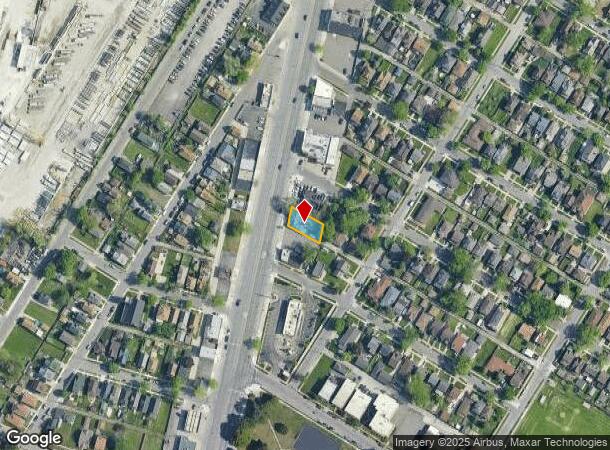 10909 W Jefferson Ave, River Rouge, MI Parcel Map