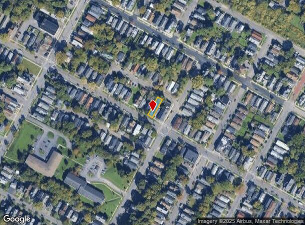 1104 Park St, Syracuse, NY Parcel Map