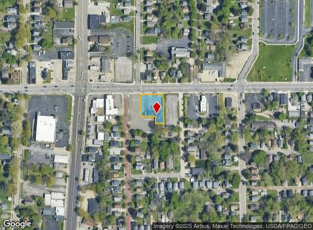  160 E Tallmadge Ave, Akron, OH Parcel Map