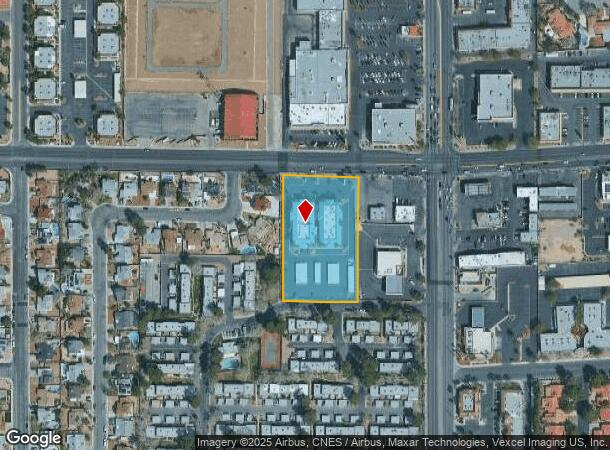  6175 Spring Mountain Rd, Las Vegas, NV Parcel Map
