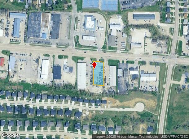  1857 16Th Ave Sw, Cedar Rapids, IA Parcel Map