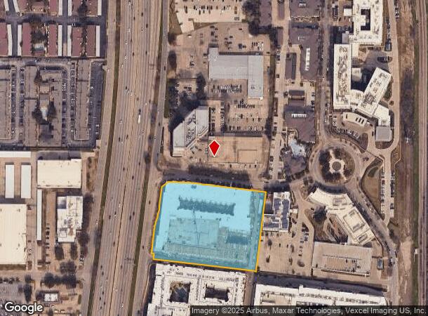  10658 N Central Expy, Dallas, TX Parcel Map