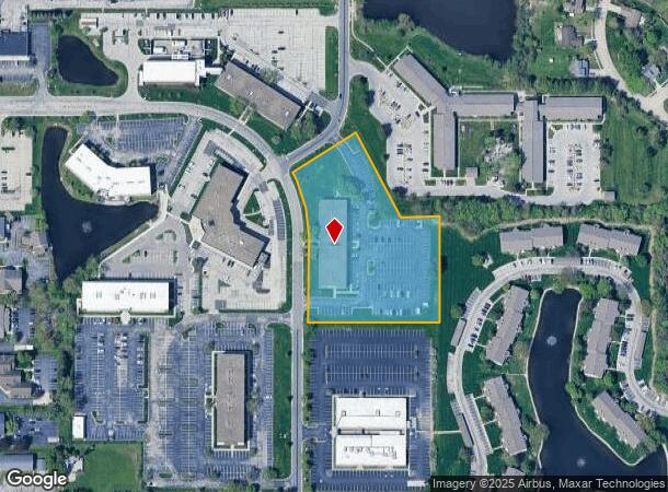 7321 Shadeland Sta, Indianapolis, IN Parcel Map