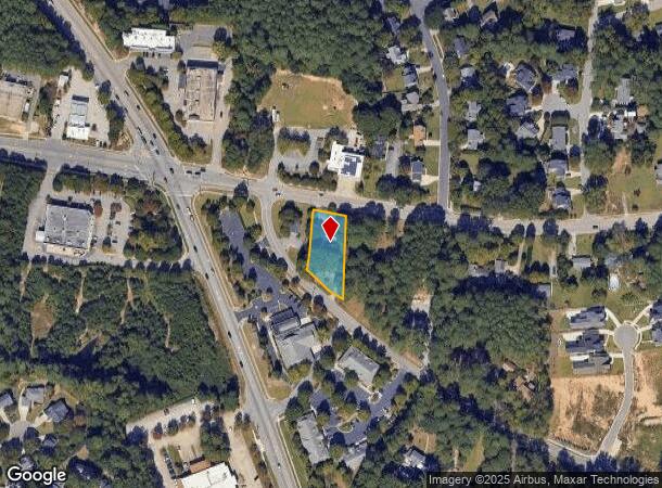 729 Hunter St, Apex, NC Parcel Map