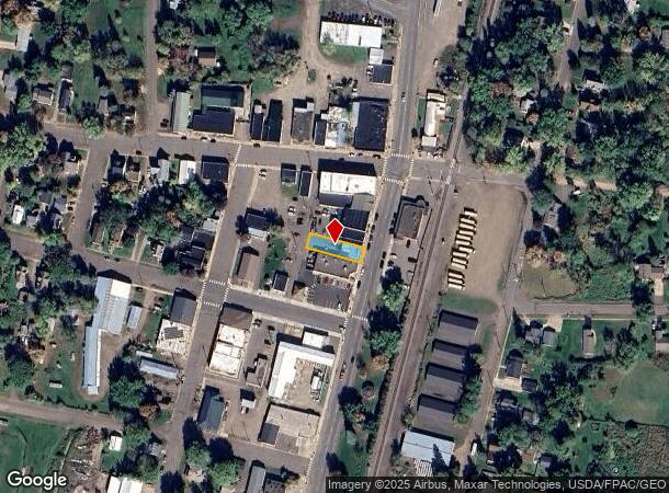  136 Main St S, Braham, MN Parcel Map