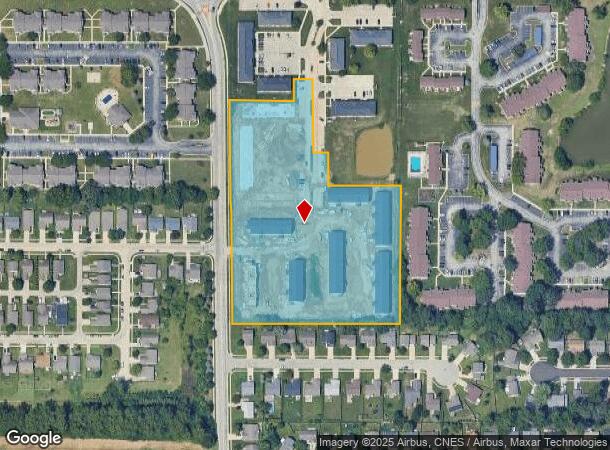 3220 Majestic Ln, Lafayette, IN Parcel Map