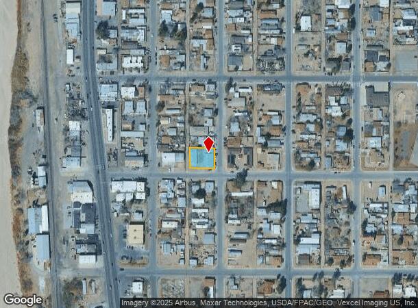 6953 2Nd St, Canutillo, TX Parcel Map
