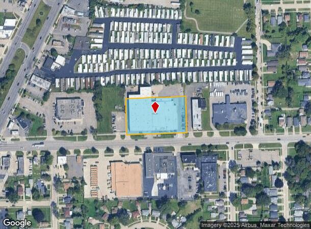  17157 E 10 Mile Rd, Eastpointe, MI Parcel Map