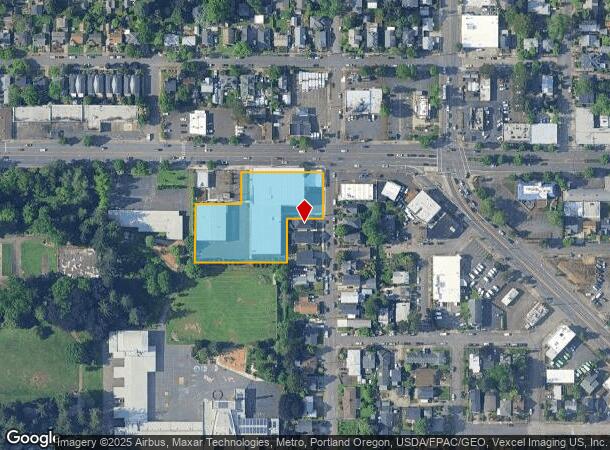 4836 Se Powell Blvd, Portland, OR Parcel Map