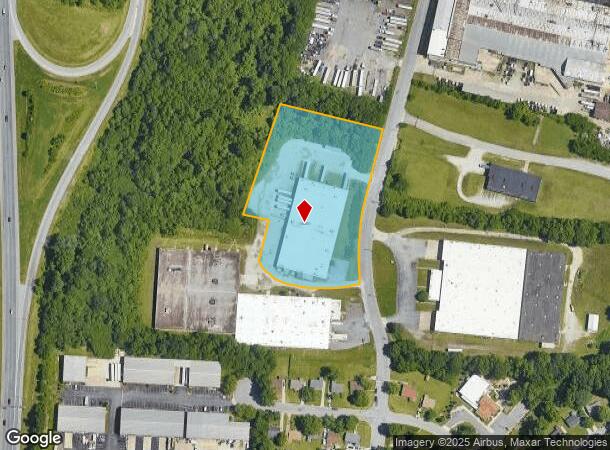 210 Pendleton St, High Point, NC Parcel Map