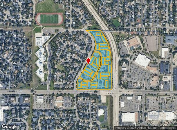 900 Milo Cir, Lafayette, CO Parcel Map